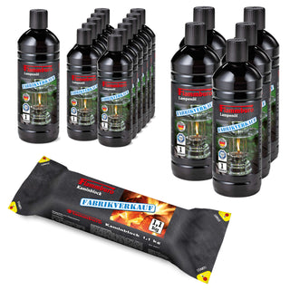 Lampenöl und Kaminblock Brennstoffe Brikett