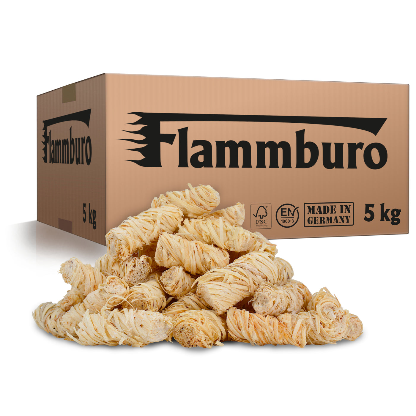 Laine d'allumage écologique - 3, 5 ou 10 kg