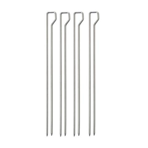 Grill skewers stainless steel 4 pieces
