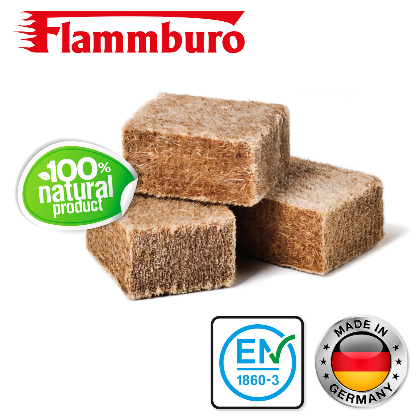 Cubes allume-feu écologiques - 8 kg