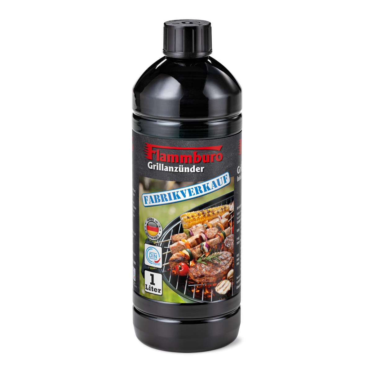 Grillanzünder Flüssiganzünder FLAMMBURO 1000 ml 1 Liter 