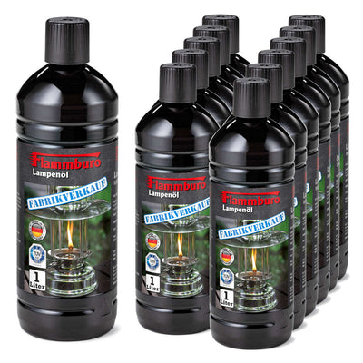 Lampenöl für Petroleum-Lampen und Fackeln - 6 Liter / 12 Liter / 18 Liter