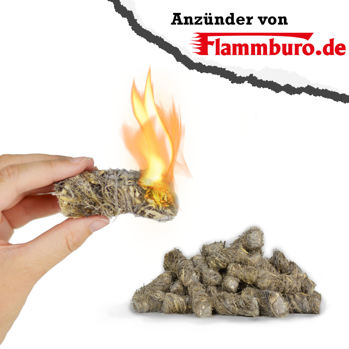 Hemp kindling wool - 5 or 10 kg