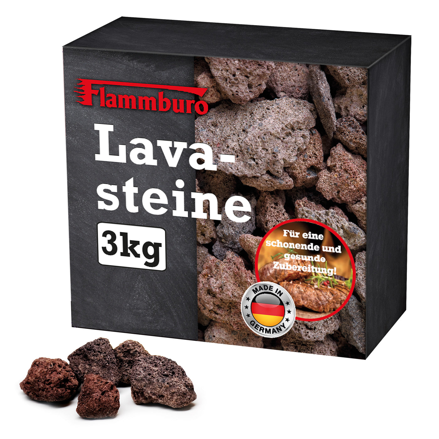 Lava stones 3 kg