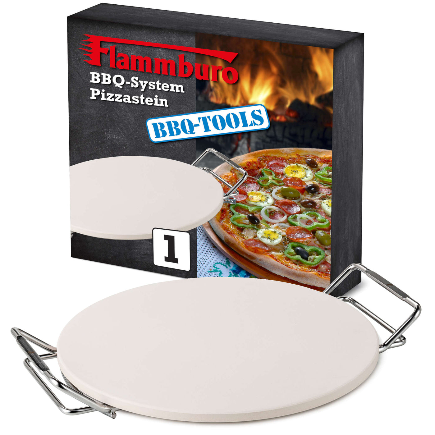 Pizzastein für Grill