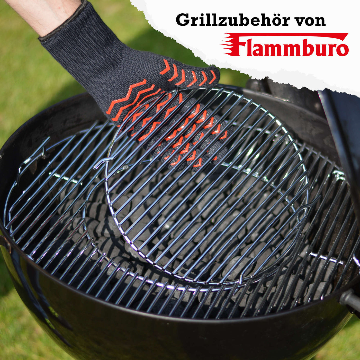 BBQ system grill grate for Ø 47 and 57 cm devices