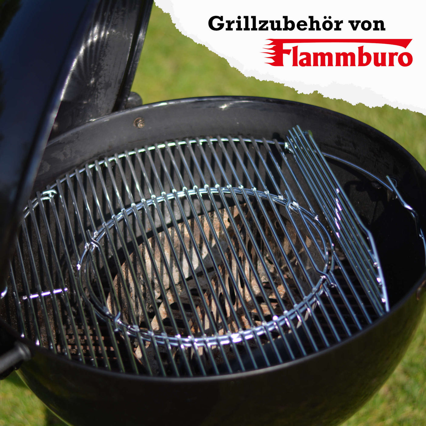 BBQ system grill grate for Ø 47 and 57 cm devices