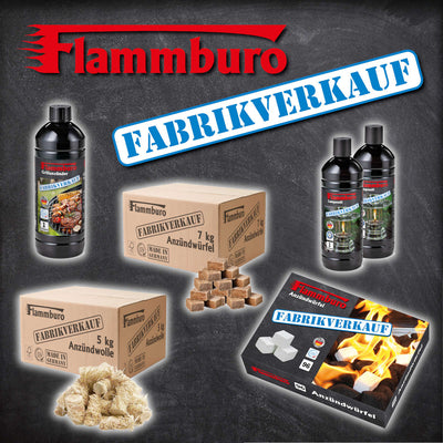 FABRIKVERKAUF Anzündwürfel Paraffin - 24 Platten