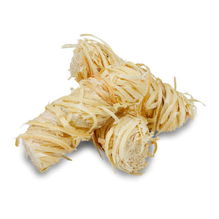 FLAMMBURO Anzündwolle Kaminanzünder Grillanzünder Öko-Anzünder Feuerbällchen Zündwolli Rohware