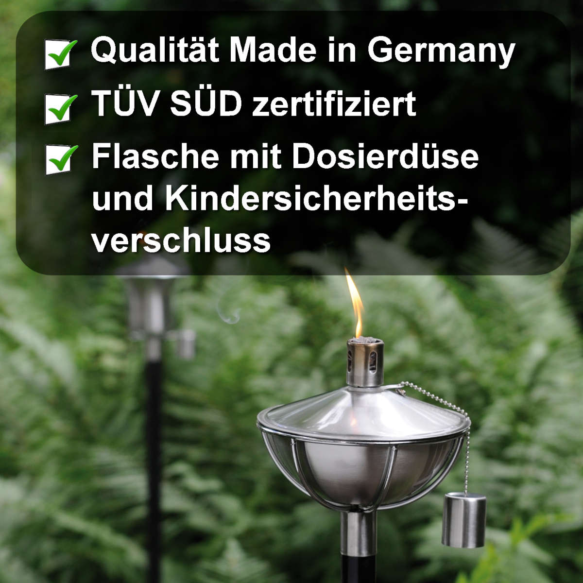 Lampenöl FLAMMBURO 1000 ml Qualität Made in Germany