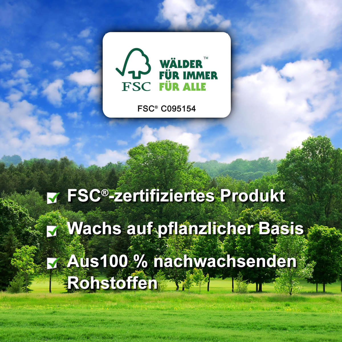 Nachhaltige und FSC(R) zertifizierte Anzünder Anzündwolle Anzündwürfel Kaminanzünder Grillanzünder